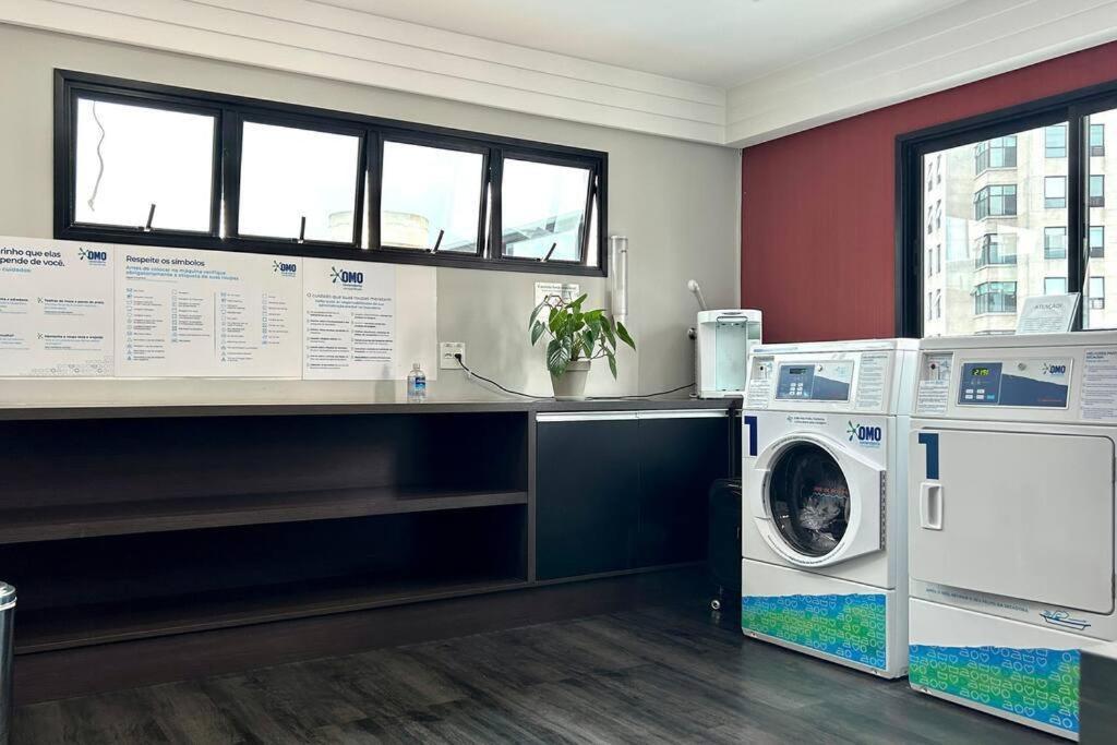 סאו פאולו Conforto E Comodidade No Itaim Bibi-Apto 804 מראה חיצוני תמונה